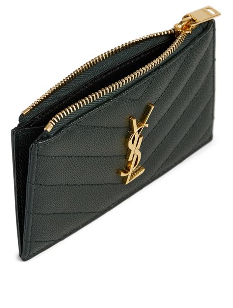 ysl long card holder